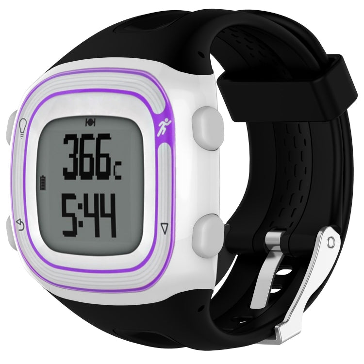 Male Style Silicone Sport Watch Band for Garmin Forerunner 10 / 15, Male Style