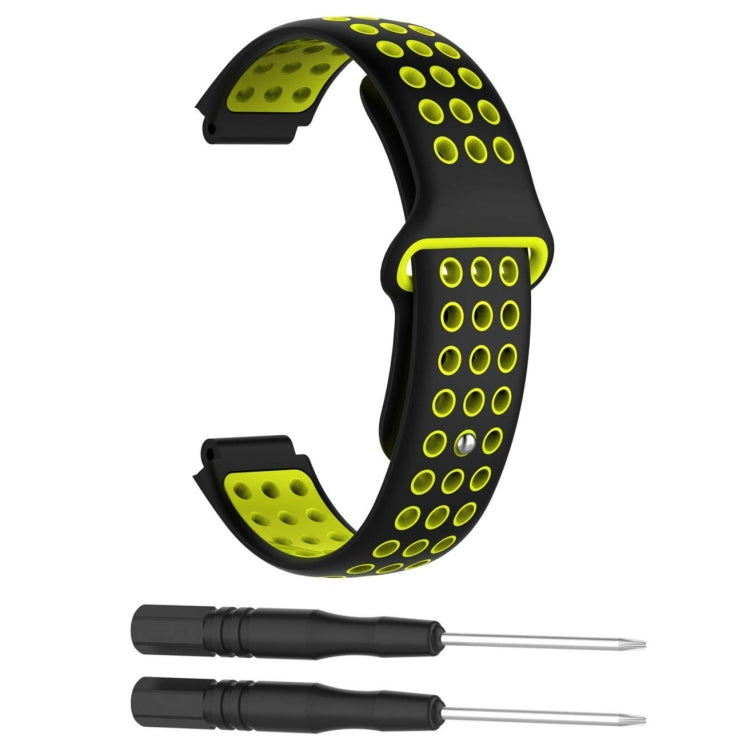 Double Colour Silicone Sport Watch Band for Garmin Forerunner 220 / Approach S5 / S20