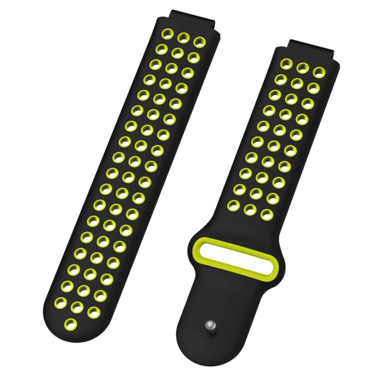 Double Colour Silicone Sport Watch Band for Garmin Forerunner 220 / Approach S5 / S20