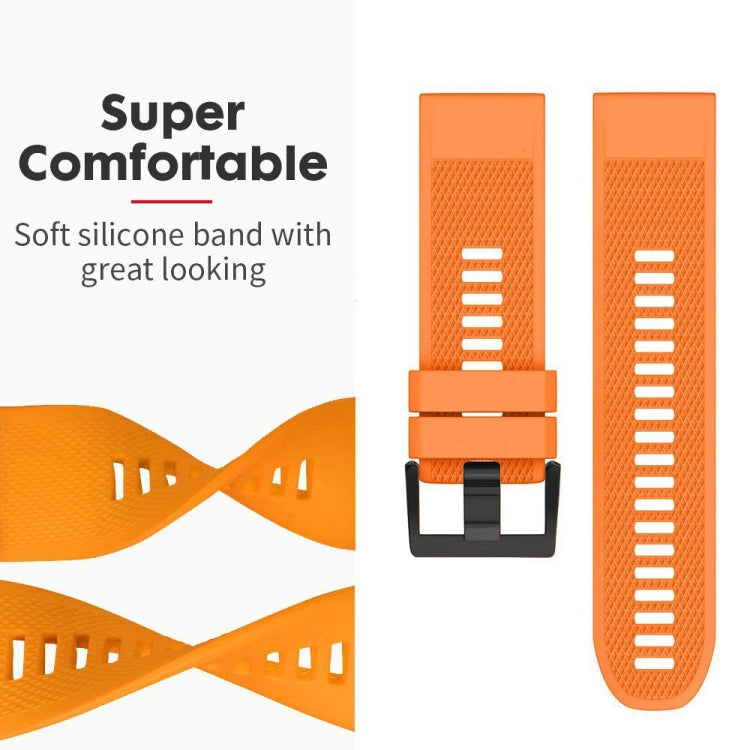Quick Removable Silicone Watch Band for Fenix 5 22mm