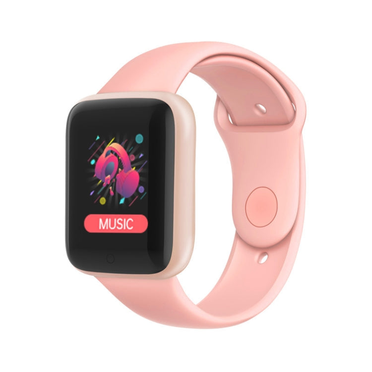 Y68M 1.44 inch Smart Watch, Support Heart Rate Blood Pressure Blood Oxygen Monitoring