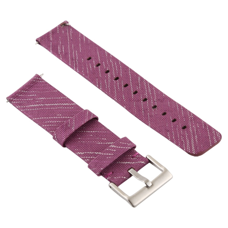 Simple Fashion Canvas Wrist Strap for Fitbit Versa