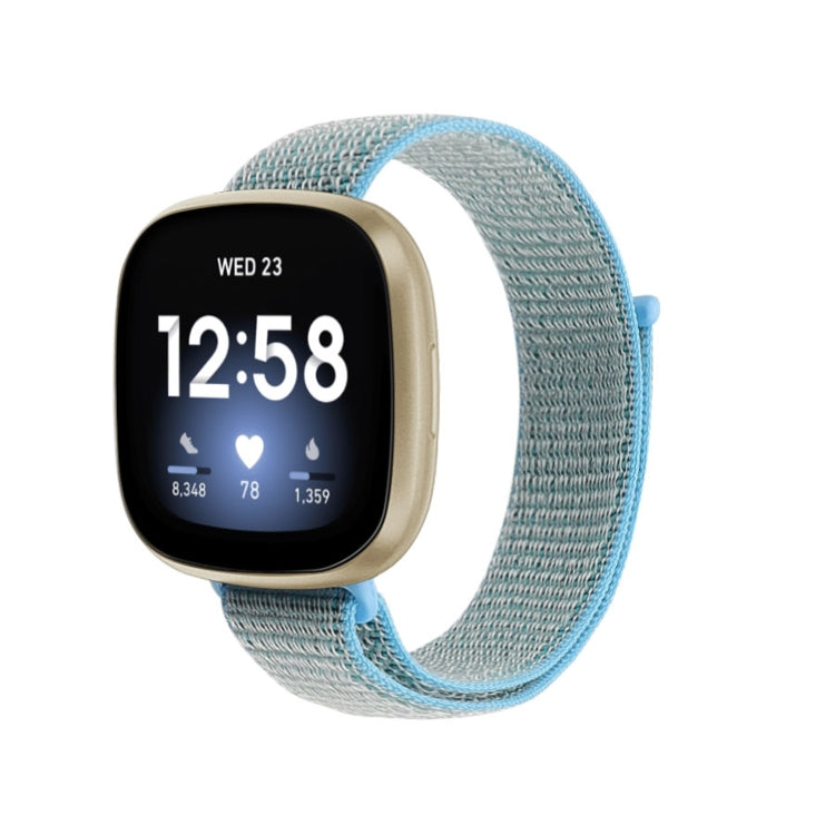 For Fitbit Versa 3 Nylon Loop Replacement Strap Watchband
