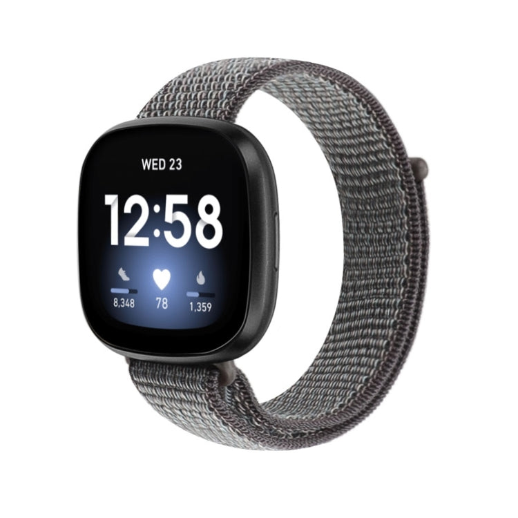 For Fitbit Versa 3 Nylon Loop Replacement Strap Watchband