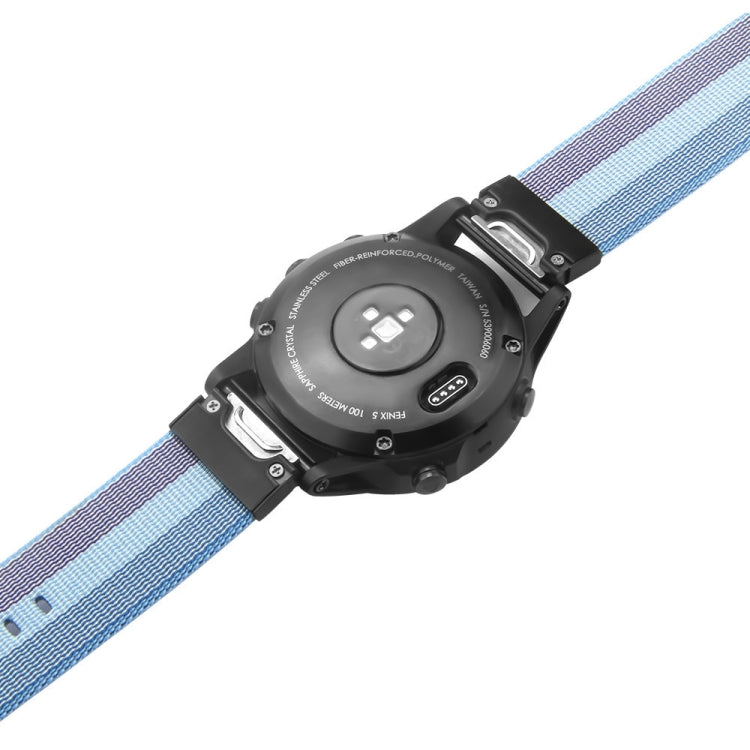 For Garmin Fenix 5 Quick Release Nylon Replacement Wrist Strap Watchband