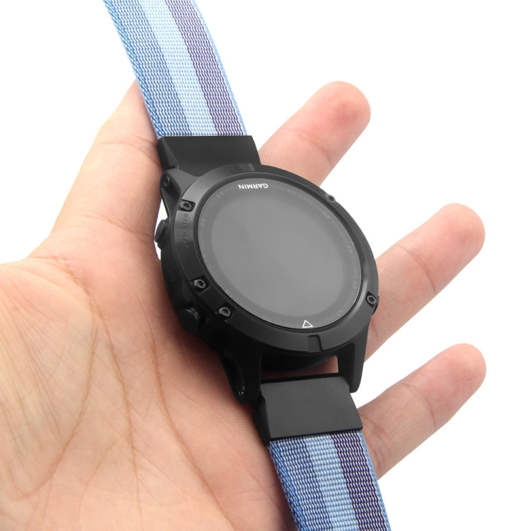 For Garmin Fenix 5 Quick Release Nylon Replacement Wrist Strap Watchband