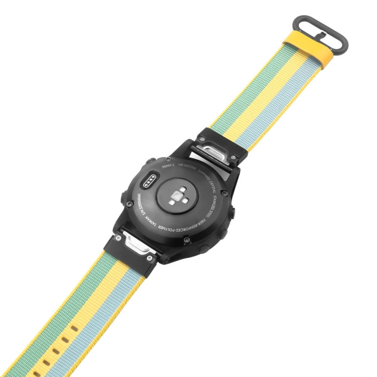 For Garmin Fenix 5 Quick Release Nylon Replacement Wrist Strap Watchband