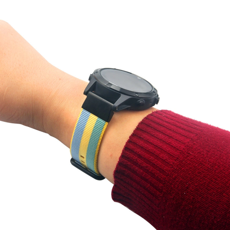 For Garmin Fenix 5 Quick Release Nylon Replacement Wrist Strap Watchband