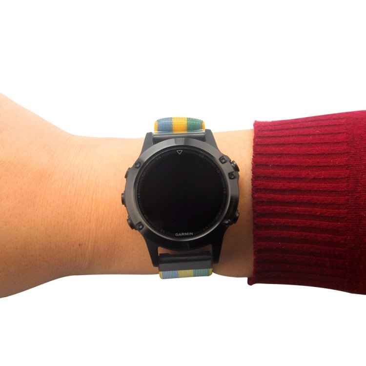 For Garmin Fenix 5 Quick Release Nylon Replacement Wrist Strap Watchband