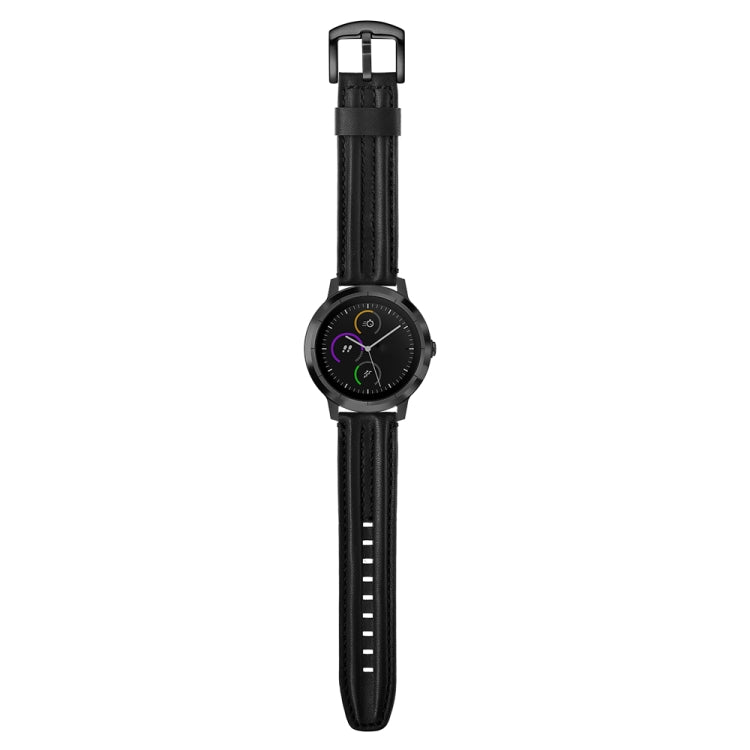 For Garmin Vivoactive3 / Vivomove HR Double Keel Replacement Wrist Strap Watchband