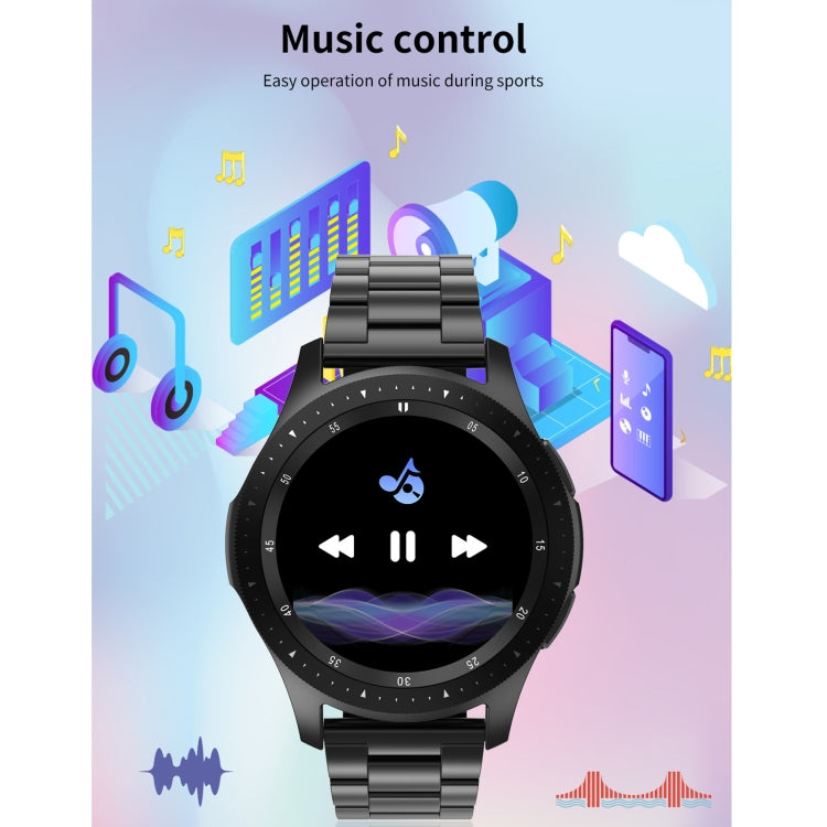 W68 1.54 inch Touch Screen IP67 Waterproof Smart Bracelet, Support Blood Oxygen Monitoring / Bluetooth Call / Heart Rate Monitoring, Style: Steel Strap