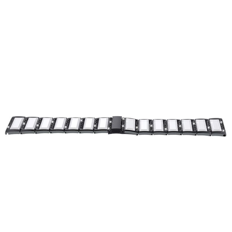Stainless Steel Diamond Encrusted Replacement Watchbands, For Samsung Galaxy Watch 42mm, For Samsung Galaxy Watch 46mm, For Samsung Galaxy Watch 3 45mm, For Samsung Galaxy Watch Active2 44mm / Watch Active2 40mm / Watch Active                          ...