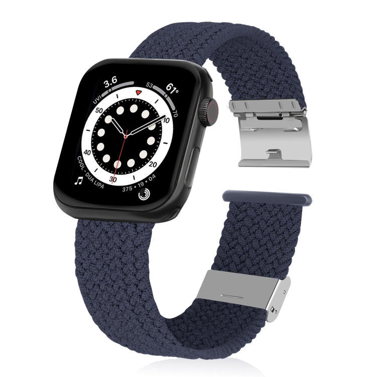 Braided + Stainless Steel Replacement Watchbands For Apple Watch Series 6 & SE & 5 & 4 40mm / 3 & 2 & 1 38mm