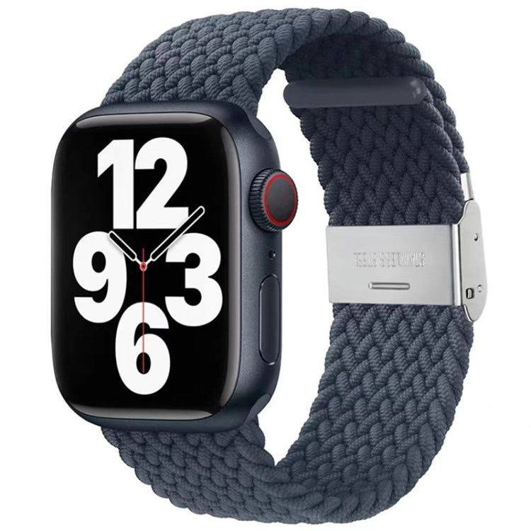 Braided + Stainless Steel Replacement Watchbands For Apple Watch Series 6 & SE & 5 & 4 44mm / 3 & 2 & 1 42mm