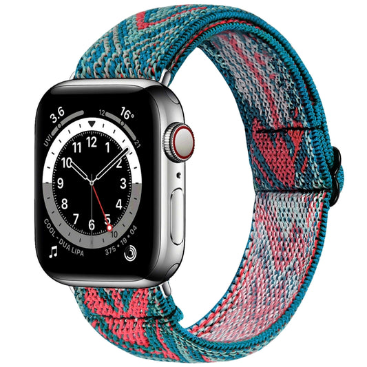 Elastic Watch Strap, For Apple Watch Series 7 45mm / 6 & SE & 5 & 4 44mm / 3 & 2 & 1 42mm, For Apple Watch Series 7 41mm / 6 & SE & 5 & 4 40mm / 3 & 2 & 1 38mm, For Apple Watch Apple Watch Series 7 45mm / 6 & SE & 5 & 4 44mm / 3 & 2 & 1 42mm