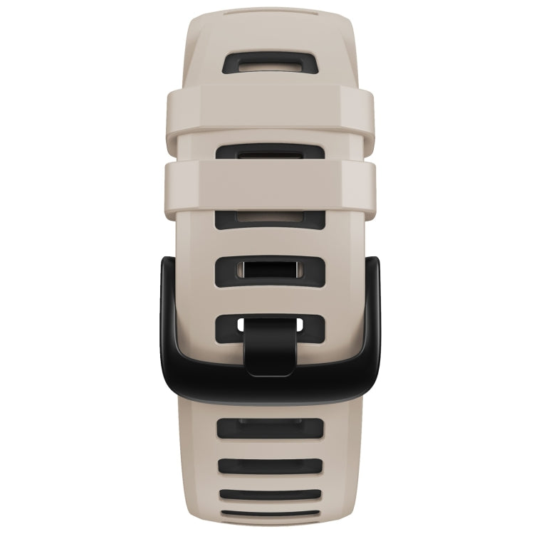 For Garmin Instinct / Instinct Esports Two-color Silicone Replacement Strap Watchband