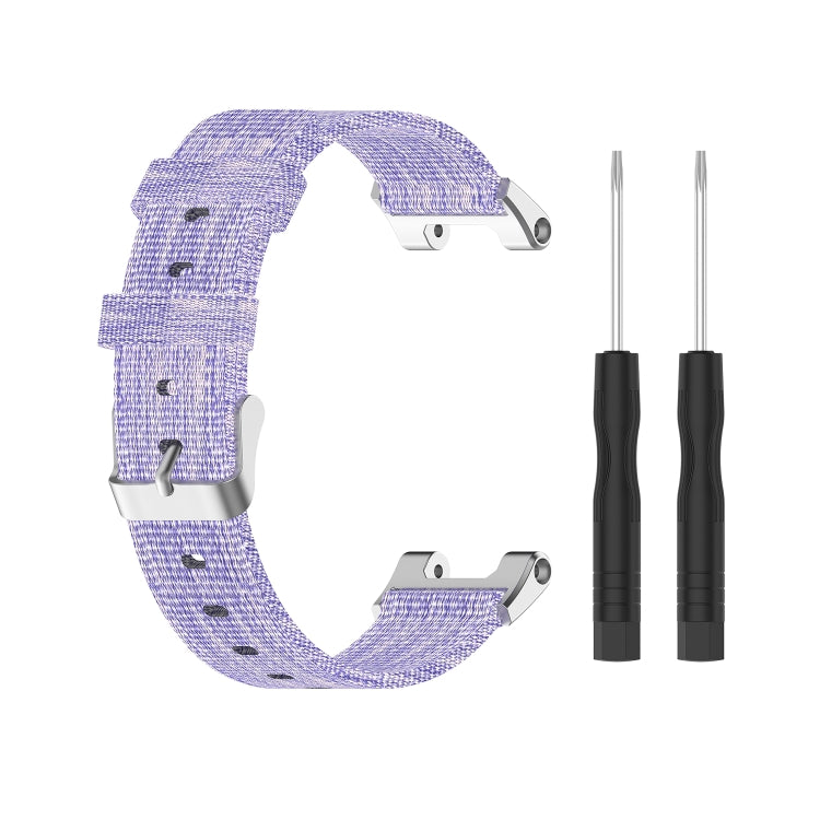 Nylon Canvas Replacement Strap Watchband with Dismantling Tools, One Size, For Amazfit T-Rex Pro / Amazfit T-Rex