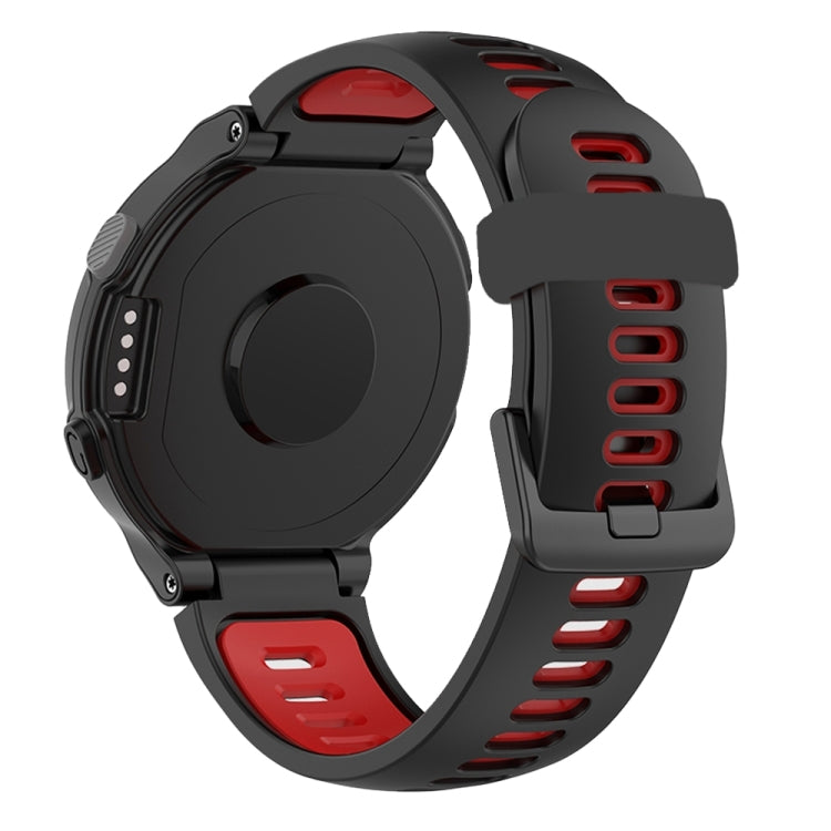 Two-color Silicone Replacement Strap Watchband, For Garmin Forerunner 220/230/235/620/630/735XT