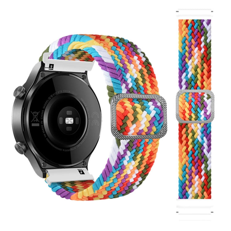 Adjustable Nylon Braided Elasticity Replacement Strap Watchband, For Samsung Galaxy Watch Active, For Samsung Galaxy Watch Active2 40mm, For Samsung Galaxy Watch Active2 44mm