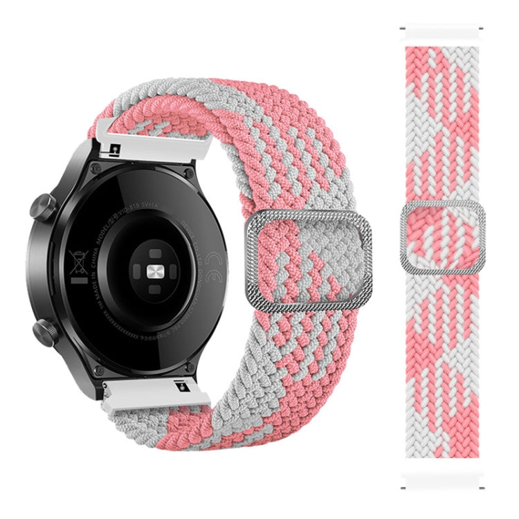 Adjustable Nylon Braided Elasticity Replacement Strap Watchband, For Samsung Galaxy Watch Active, For Samsung Galaxy Watch Active2 40mm, For Samsung Galaxy Watch Active2 44mm