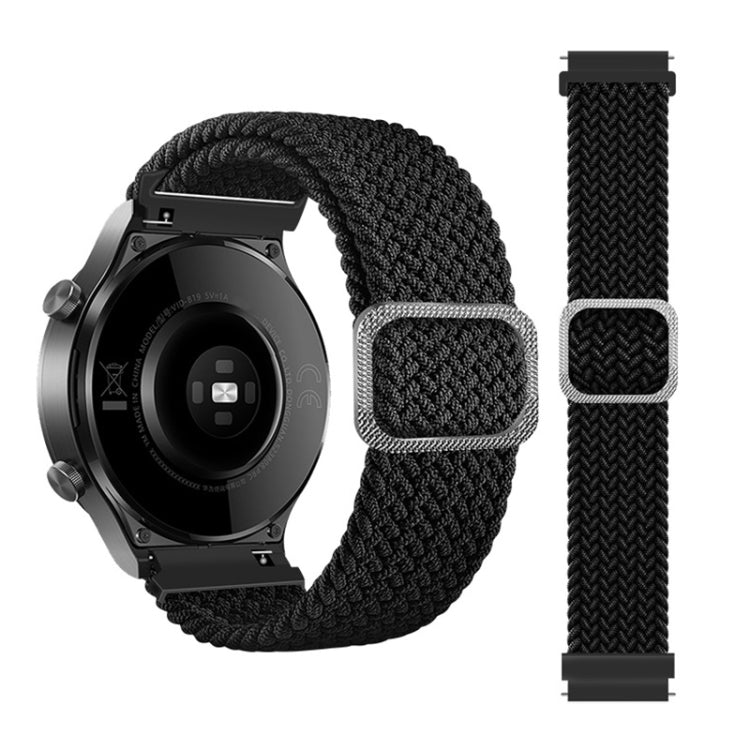 Adjustable Nylon Braided Elasticity Replacement Strap Watchband, For Samsung Galaxy Watch Active, For Samsung Galaxy Watch Active2 40mm, For Samsung Galaxy Watch Active2 44mm