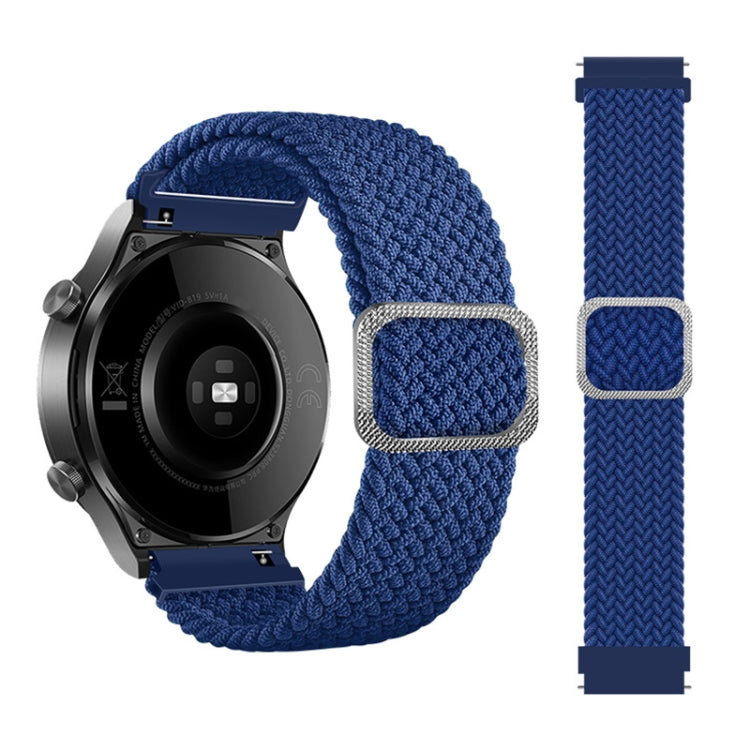 Adjustable Nylon Braided Elasticity Replacement Strap Watchband, For Samsung Galaxy Watch Active, For Samsung Galaxy Watch Active2 40mm, For Samsung Galaxy Watch Active2 44mm
