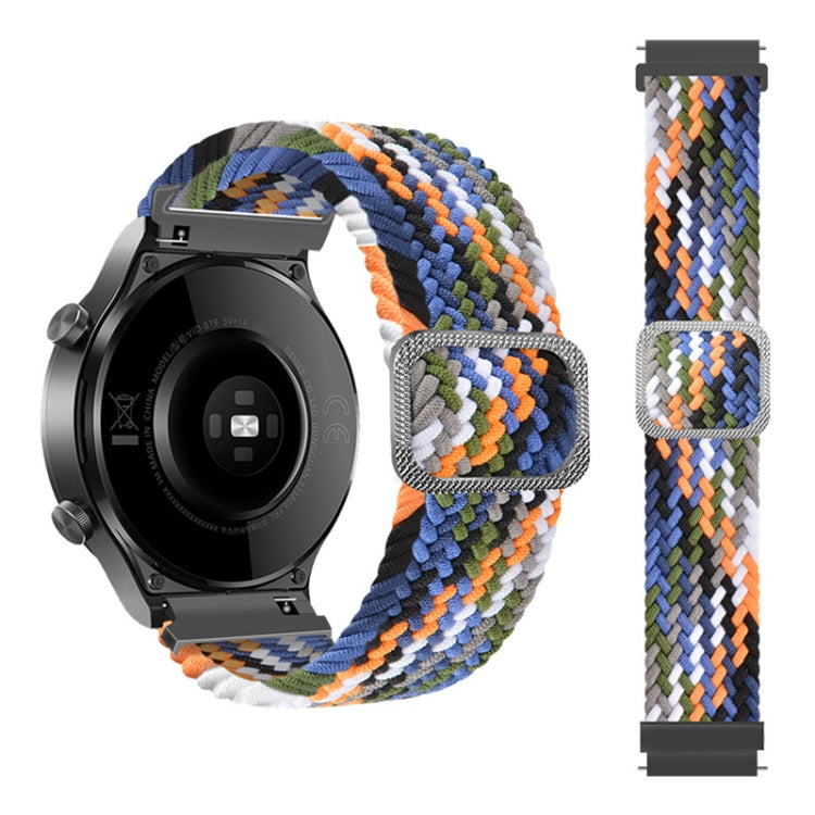 Adjustable Nylon Braided Elasticity Replacement Strap Watchband, For Samsung Galaxy Watch Active, For Samsung Galaxy Watch Active2 40mm, For Samsung Galaxy Watch Active2 44mm
