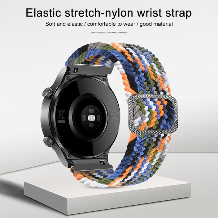 Adjustable Nylon Braided Elasticity Replacement Strap Watchband, For Samsung Galaxy Watch Active, For Samsung Galaxy Watch Active2 40mm, For Samsung Galaxy Watch Active2 44mm
