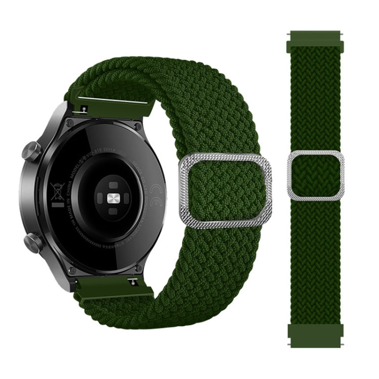 Adjustable Nylon Braided Elasticity Replacement Strap Watchband, For Samsung Galaxy Watch Active, For Samsung Galaxy Watch Active2 40mm, For Samsung Galaxy Watch Active2 44mm