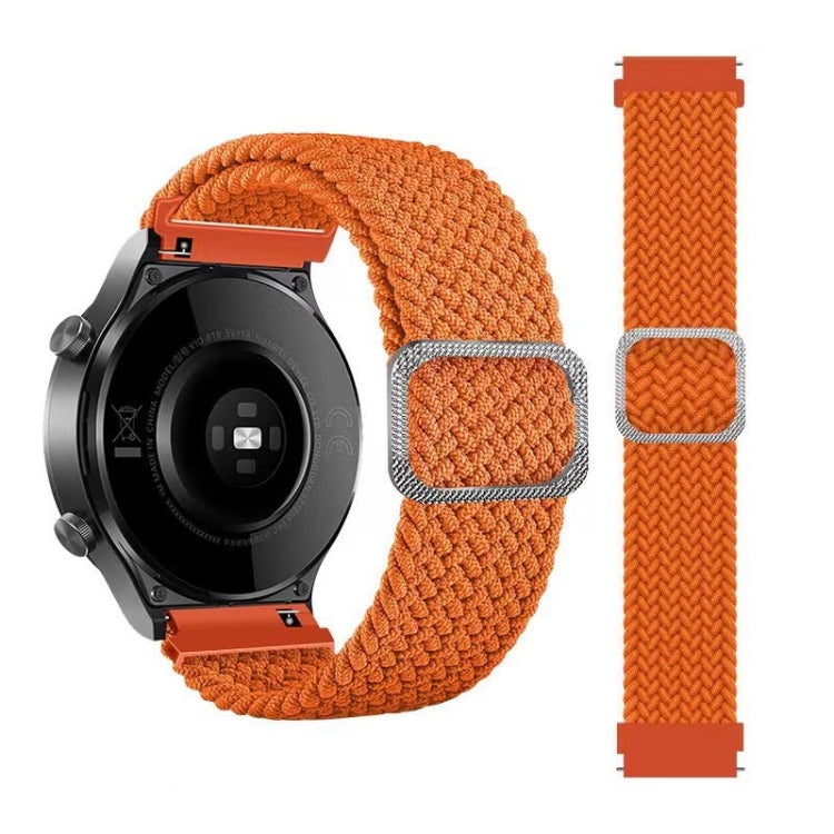 Adjustable Nylon Braided Elasticity Replacement Strap Watchband, For Huawei Watch 3 / 3 Pro