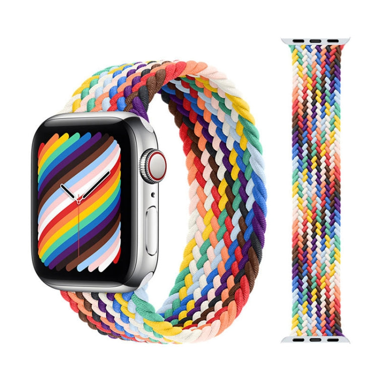 Metal Head Braided Nylon Replacement Watchbands, Size: XS 128mm For Apple Watch Series 6 & SE & 5 & 4 40mm / 3 & 2 & 1 38mm, XS 128mm 40mm / 38mm