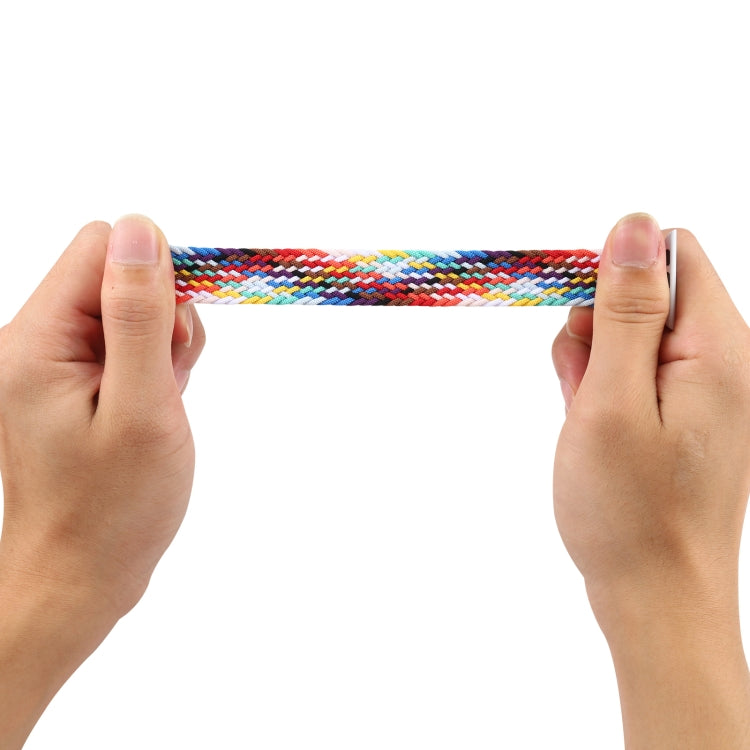 Metal Head Braided Nylon Replacement Watchbands, Size: S 135mm For Apple Watch Series 6 & SE & 5 & 4 40mm / 3 & 2 & 1 38mm, S 135mm 40mm / 38mm