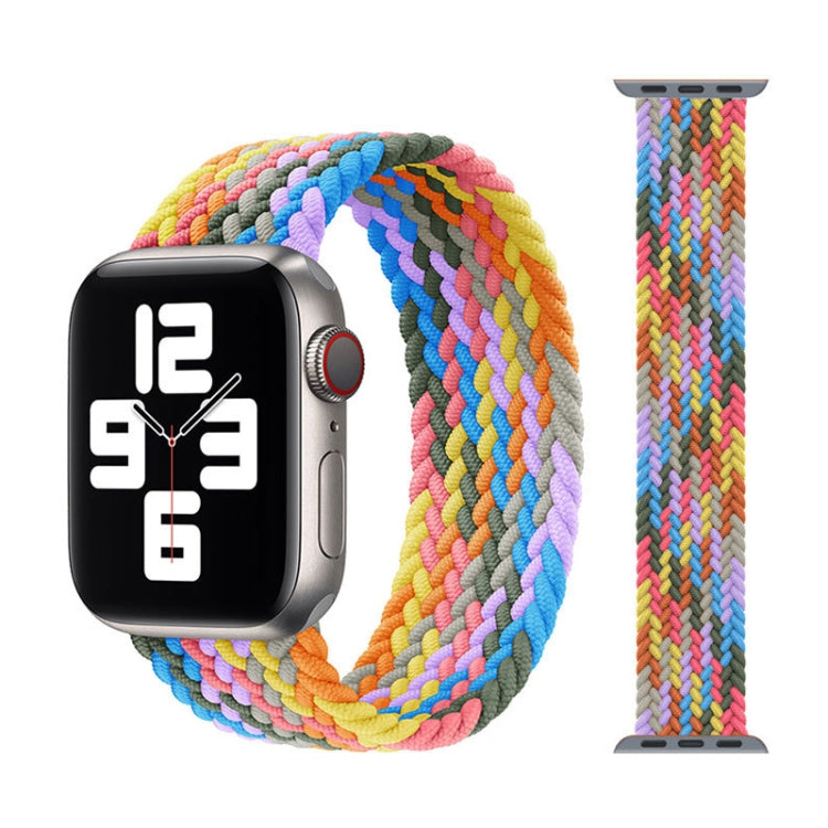 Metal Head Braided Nylon Replacement Watchbands, Size: XS 135mm For Apple Watch Series 6 & SE & 5 & 4 44mm / 3 & 2 & 1 42mm, XS 135mm 44mm / 42mm