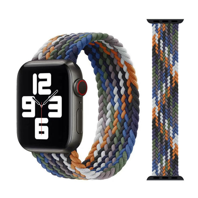 Metal Head Braided Nylon Replacement Watchbands, Size: S 145mm For Apple Watch Series 6 & SE & 5 & 4 44mm / 3 & 2 & 1 42mm, S 145mm 44mm / 42mm