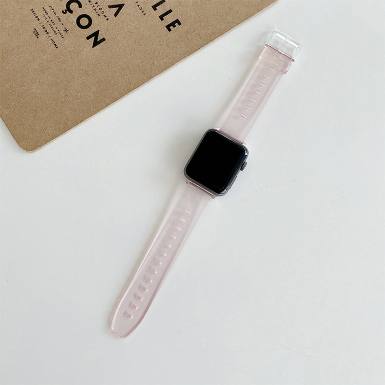 Discoloration in Light TPU Replacement Watchbands For Apple Watch Series, 7 45mm / 6 & SE & 5 & 4 44mm / 3 & 2 & 1 42mm, 7 41mm / 6 & SE & 5 & 4 40mm / 3 & 2 & 1 38mm
