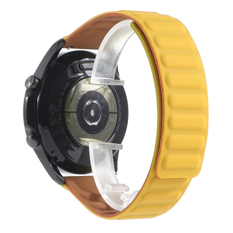 Silicone Magnetic Replacement Strap Watchband, For Samsung Galaxy Watch 3 41mm, For Samsung Galaxy Watch 3 45mm, For Huawei Watch 3 / 3 Pro