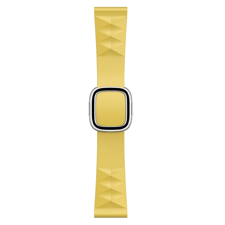 Modern Style Silicone Replacement Strap Watchband For Apple Watch Series 6 & SE & 5 & 4 44mm / 3 & 2 & 1 42mm, Black Buckle, Rose Gold Buckle, Silver Buckle