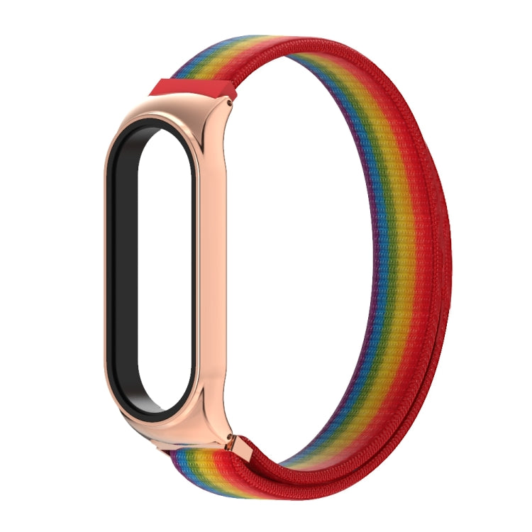 For Xiaomi Mi Band 6 / 5 Mijobs CS Breathable Nylon Watch Band