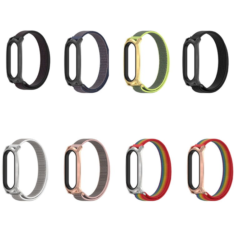 For Xiaomi Mi Band 6 / 5 Mijobs GT Nylon Loop Watch Band