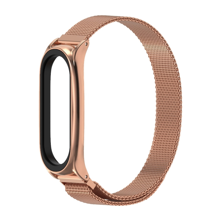 For Xiaomi Mi Band 6 / 5 Mijobs Milan Magnetic Plus Stainless Steel Watch Band