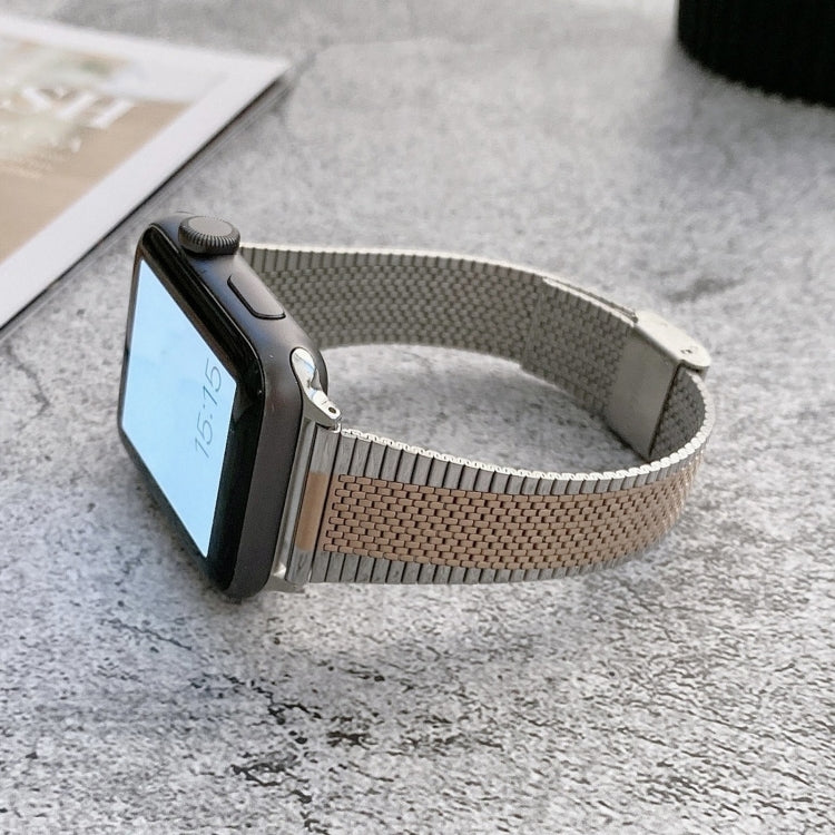 Small Waist Steel Replacement Strap Watchband, For Apple Watch Series 7  41mm / & 6 & SE & 5 & 4 40mm, For Apple Watch Series  7  45mm / & 6 & SE & 5 & 4 44mm