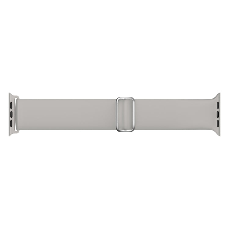 Elasticity Silicone Replacement Strap Watchband For Apple Watch Series, 7 45mm / 6 & SE & 5 & 4 44mm / 3 & 2 & 1 42mm