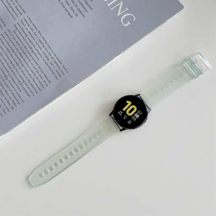 For Samsung Galaxy Watch Active 2/Garmin Venu 20mm Universal Discoloration in Sun Silicone Replacement Strap Watchband, For Samsung Galaxy Watch Active 2