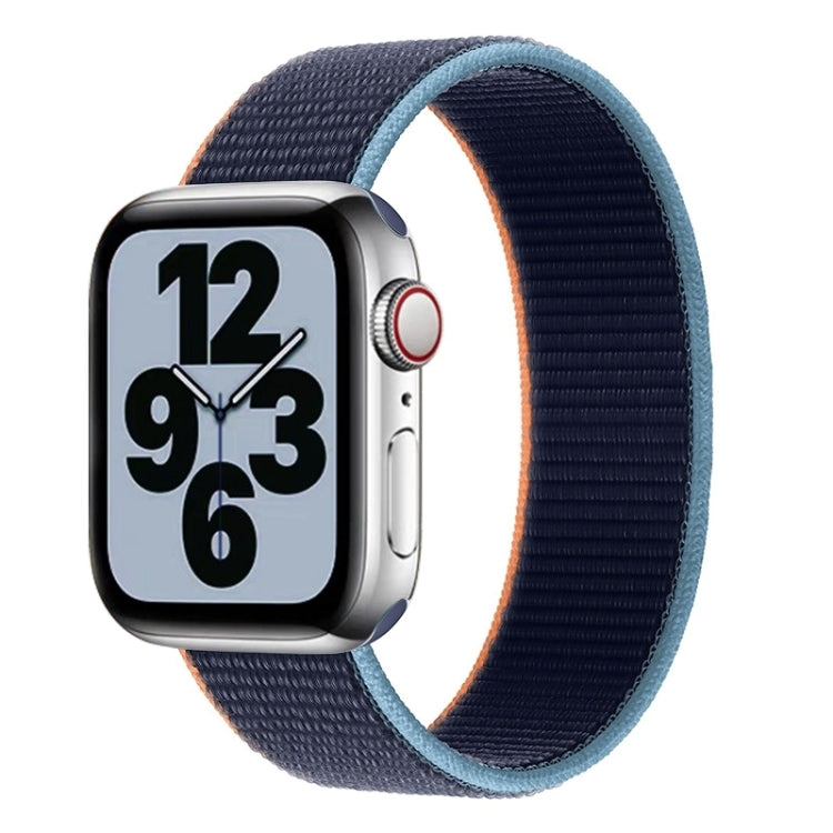 Single Lap Nylon Replacement Watchband, Size: S 135mm For Apple Watch Series 6 & SE & 5 & 4 40mm / 3 & 2 & 1 38mm, S 135mm 40mm / 38mm