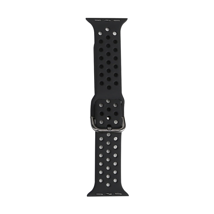 Silicone Replacement Watchband For Apple Watch Series, 7 45mm / 6 & SE & 5 & 4 44mm / 3 & 2 & 1 42mm