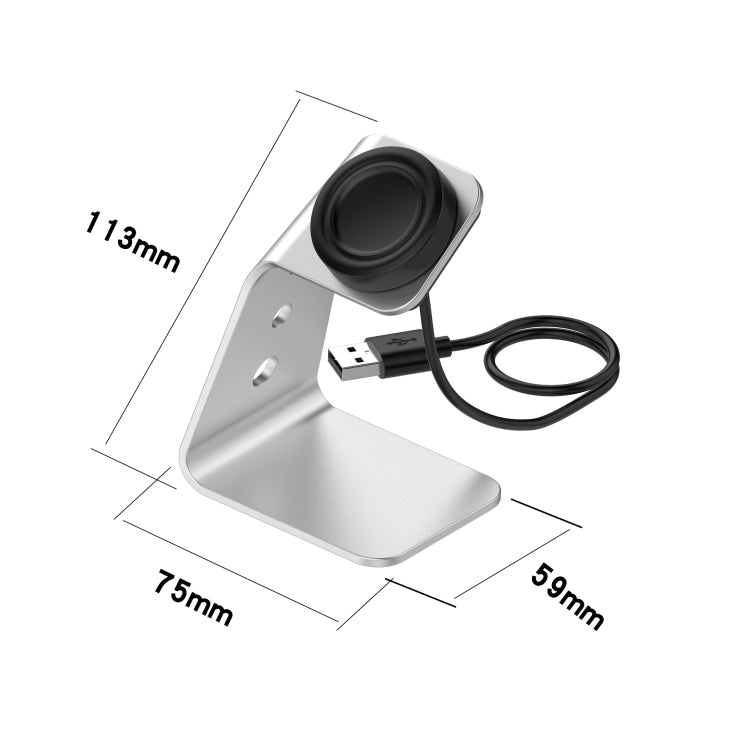For Samsung Galaxy Watch4 Classic / Galaxy Watch4 Universal Aluminum Alloy Magnetic Charger Holder, For Samsung Galaxy Watch4 Classic