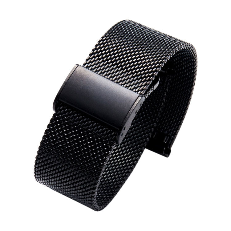 304 Stainless Steel Single Buckle Replacement Strap Watchband, 18mm, 20mm, 22mm