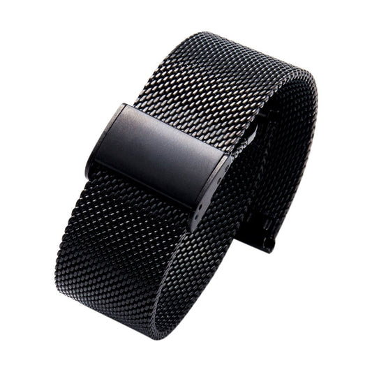 304 Stainless Steel Single Buckle Replacement Strap Watchband, 18mm, 20mm, 22mm