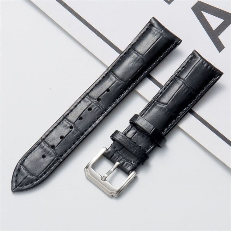 Calf Leather Replacement Strap Watchband, 24mm
