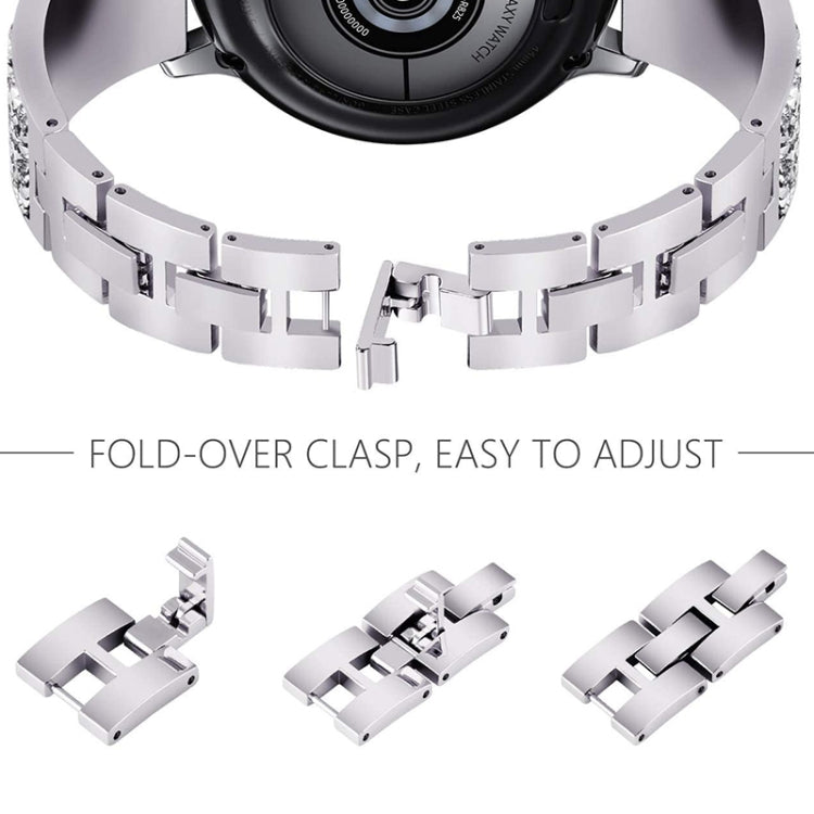 20mm Universal Stainless Steel Metal Replacement Watchband, For Garmin Venu /  Suunto 3 Fitness